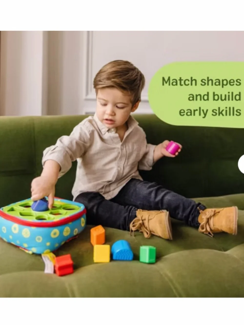 Kids Take-Along Shape Sorter - Picture 10 of 10